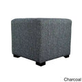 MJL Furniture Text2 Olivia 4-button Tufted Square Ottoman
