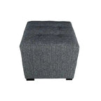 MJL Furniture Text2 Olivia 4-button Tufted Square Ottoman