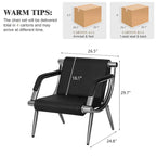 Black / Blue PU Leather Reception Bench – 1, 2, 3 or 4-Seat