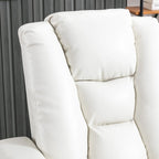 Power Leather Recliner Chair Home Theater Seating Soft