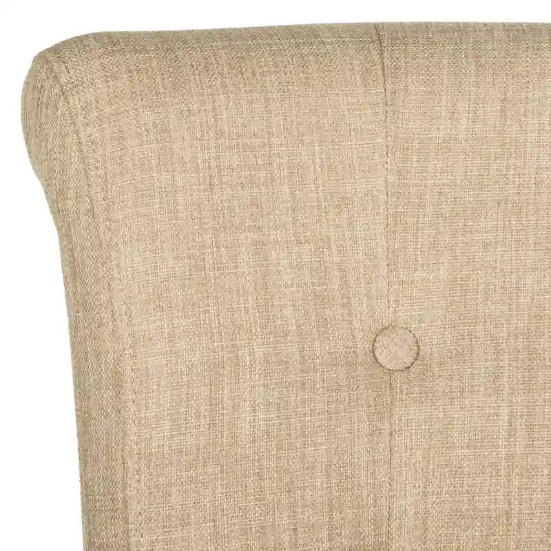 Charcoal Fabric Bent-Back Dining Chair, Set of 2