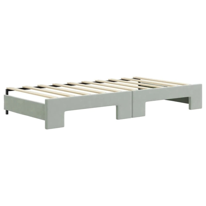 vidaXL Day Bed Upholstered Sleeper Sofa Bed for Bedroom Living Room Velvet