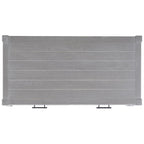 2-Drawer Coffee Table with Bottom Shelf – Distressed White / Grey / Black / Brown