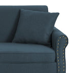 73 Sofa with Nailhead Trim Rolled Arms