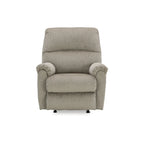 Nutmeg / Taupe Rocker Recliner, Single Seat, Polyester Upholstery