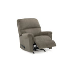 Nutmeg / Taupe Rocker Recliner, Single Seat, Polyester Upholstery