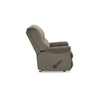 Nutmeg / Taupe Rocker Recliner, Single Seat, Polyester Upholstery
