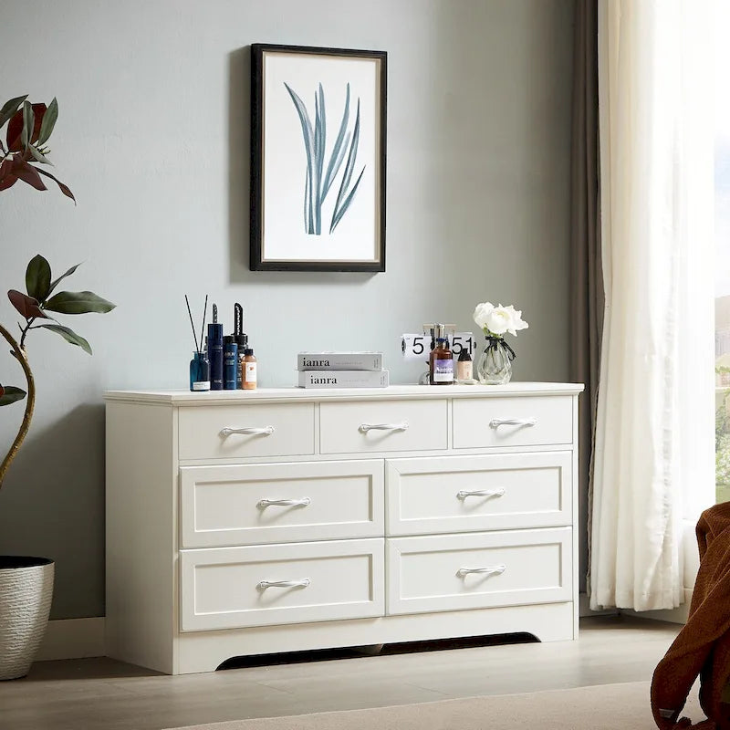 Modern 7 Drawers Dresser